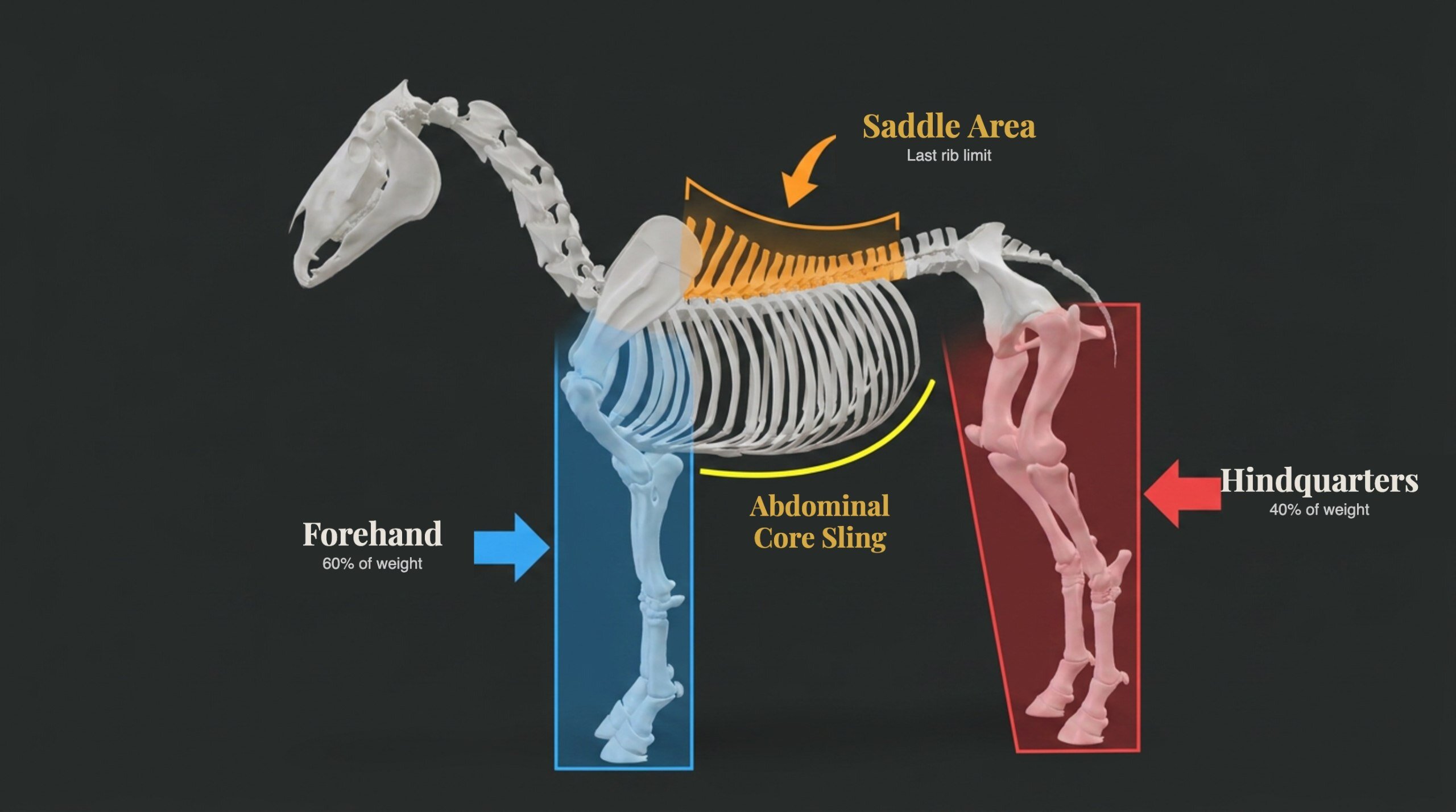 Weight Distribution and Soundness: How Horses Carry Their Weight